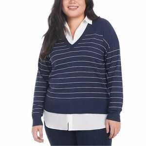 Hilary Radley Ladies' 2-fer Sweater